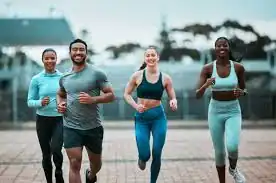 Achieving the Perfect Tone: How Often Should You Exercise for Results? 3 image of man and 3 women doing cardio exercise Walsall to help tone and remove fat from the body.